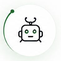 Robot automation icon